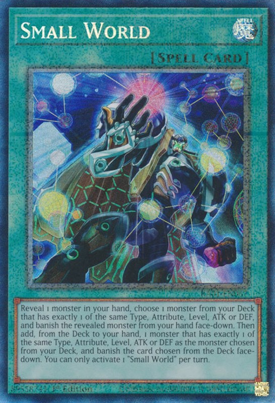 Small World — 25th Anniversary Rarity Collection (RA01-067) Yu-Gi-Oh! card