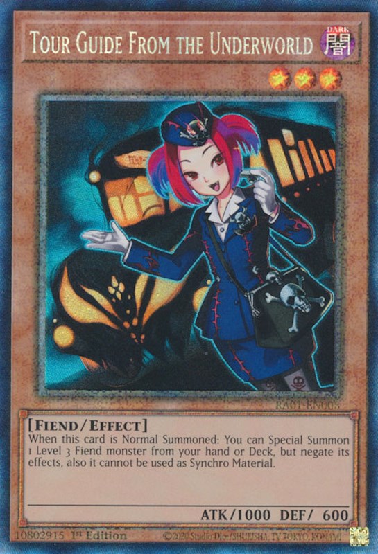 Tour Guide From the Underworld — 25th Anniversary Rarity Collection (RA01-005) Yu-Gi-Oh! card