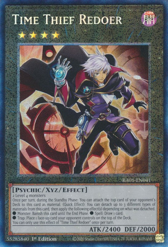 Time Thief Redoer — 25th Anniversary Rarity Collection (RA01-041) Yu-Gi-Oh! card