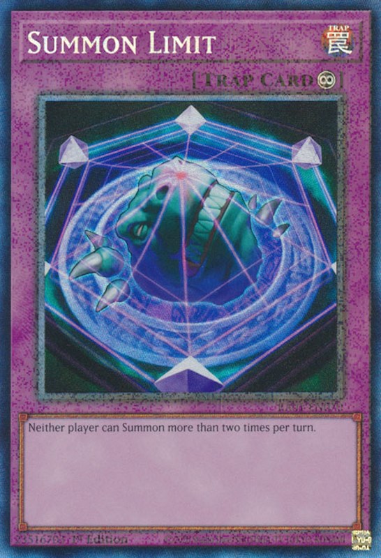 Summon Limit — 25th Anniversary Rarity Collection (RA01-070) Yu-Gi-Oh! card