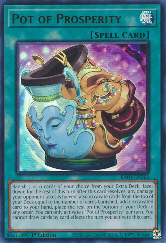 Pot of Prosperity — 25th Anniversary Rarity Collection (RA01-066) Yu-Gi-Oh! card Hoofdafbeelding