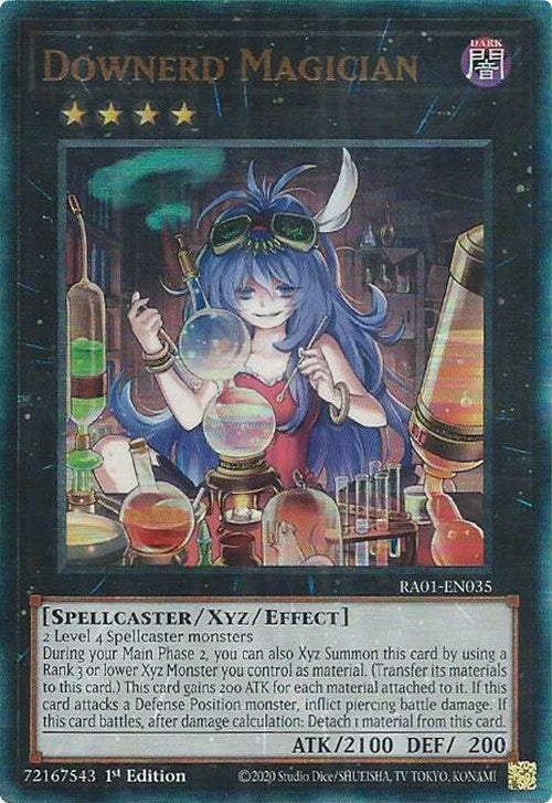 Downerd Magician — 25th Anniversary Rarity Collection (RA01-035) Yu-Gi-Oh! card