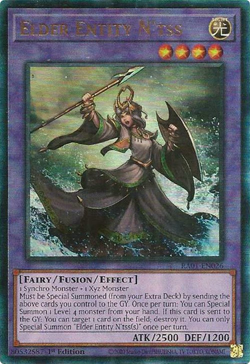 Elder Entity N'tss — 25th Anniversary Rarity Collection (RA01-026) Yu-Gi-Oh! card