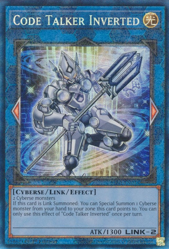 Code Talker Inverted — 25th Anniversary Rarity Collection (RA01-045) Yu-Gi-Oh! card
