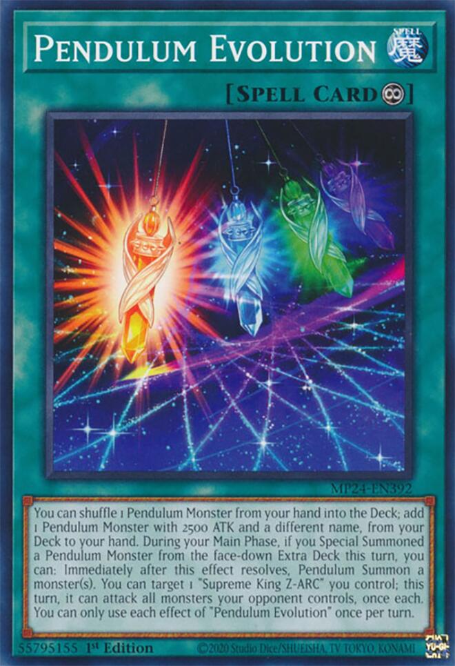 Pendulum Evolution — 25th Anniversary Tin: Dueling Mirrors (MP24-392) Yu-Gi-Oh! card
