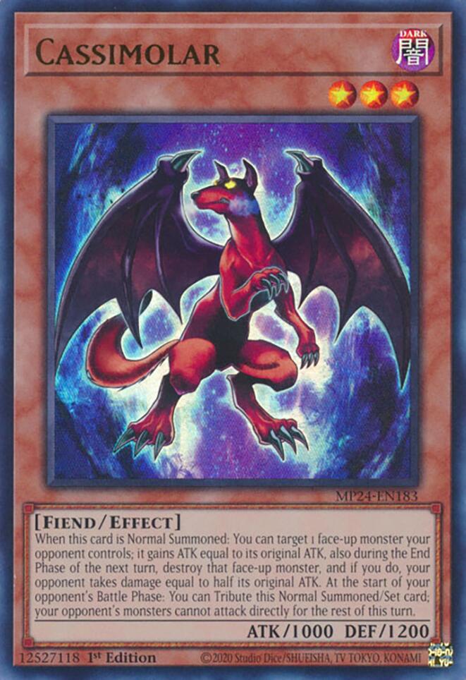 Cassimolar — 25th Anniversary Tin: Dueling Mirrors (MP24-183) Yu-Gi-Oh! card Main image
