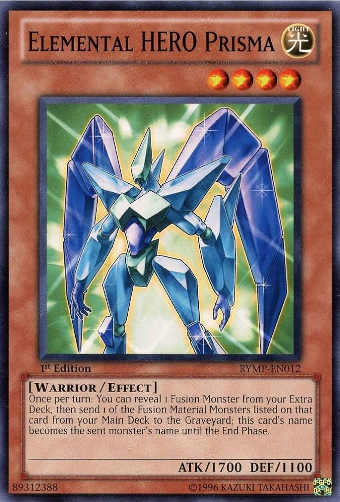 Elemental HERO Prisma — Ra Yellow Mega Pack (RYMP-012) Yu-Gi-Oh! card Image principale du produit
