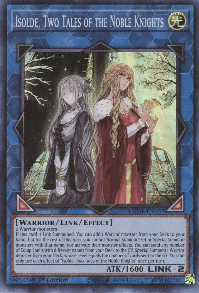 Isolde, Two Tales of the Noble Knights — Amazing Defenders (AMDE-052) Yu-Gi-Oh! card Immagine principale del prodotto