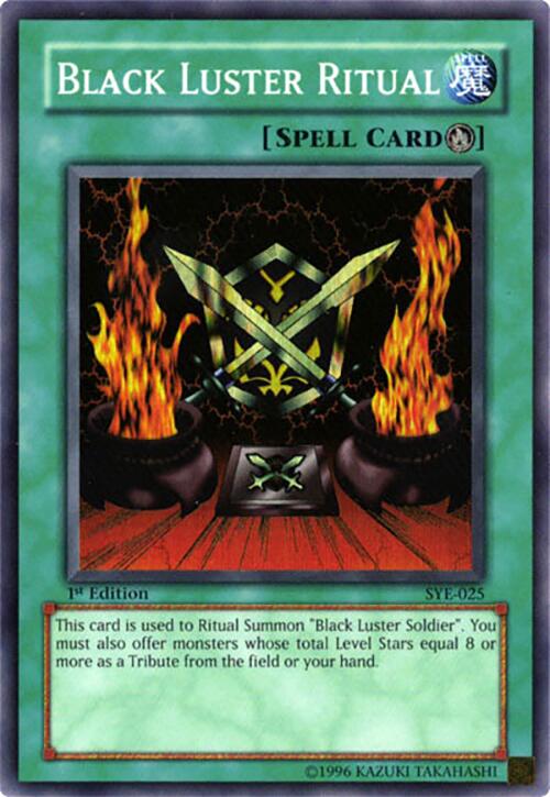 Black Luster Ritual — Starter Deck: Yugi Evolution (SYE-025) Yu-Gi-Oh! card Hauptbild