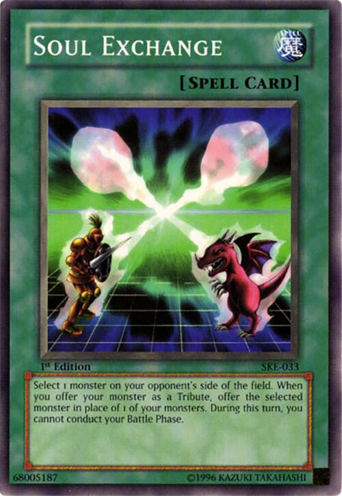 Soul Exchange — Starter Deck: Kaiba Evolution (SKE-033) Yu-Gi-Oh! card