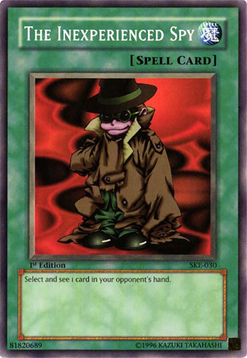 The Inexperienced Spy — Starter Deck: Kaiba Evolution (SKE-030) Yu-Gi-Oh! card Image principale du produit