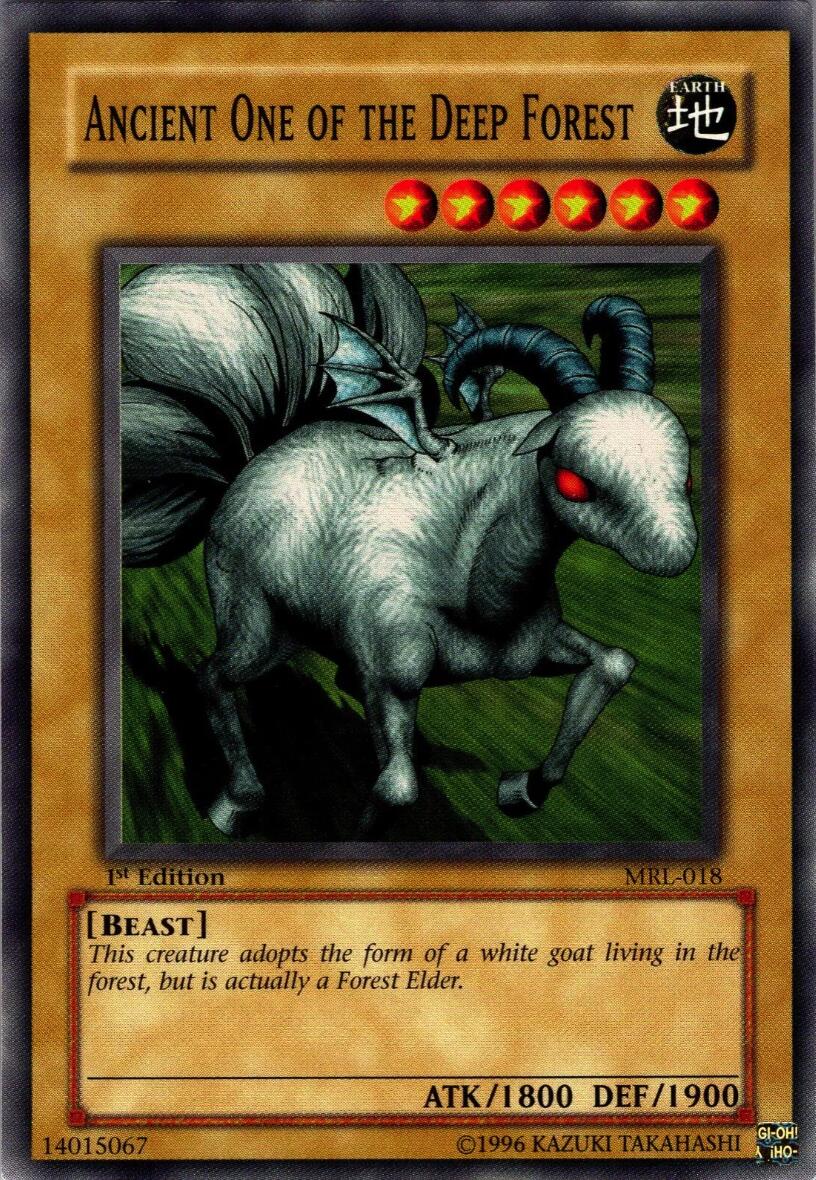 Ancient One of the Deep Forest — Magic Ruler (MRL-018) Yu-Gi-Oh! card Imagen principal del producto