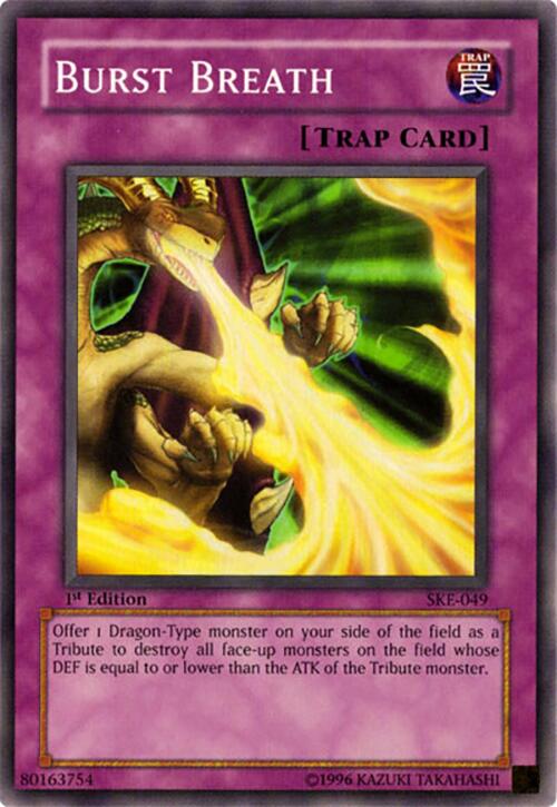 Burst Breath — Starter Deck: Kaiba Evolution (SKE-049) Yu-Gi-Oh! card Image principale du produit