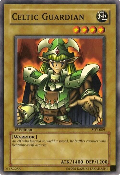 Celtic Guardian — Starter Deck: Yugi (SDY-009) Yu-Gi-Oh! card Imagen principal del producto