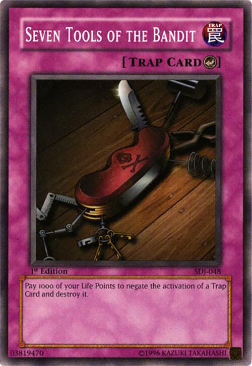 Seven Tools of the Bandit — Starter Deck: Joey (SDJ-048) Yu-Gi-Oh! card Image principale du produit