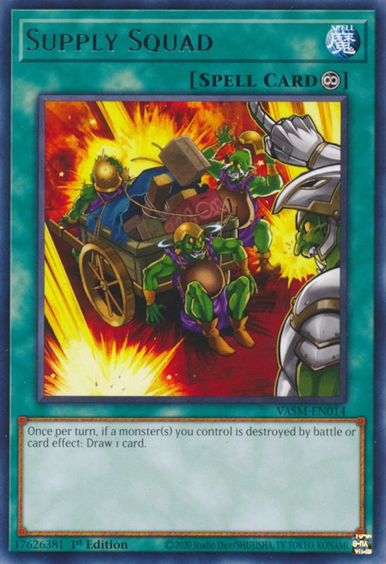 Supply Squad — Valiant Smashers (VASM-014) Yu-Gi-Oh! card Main image