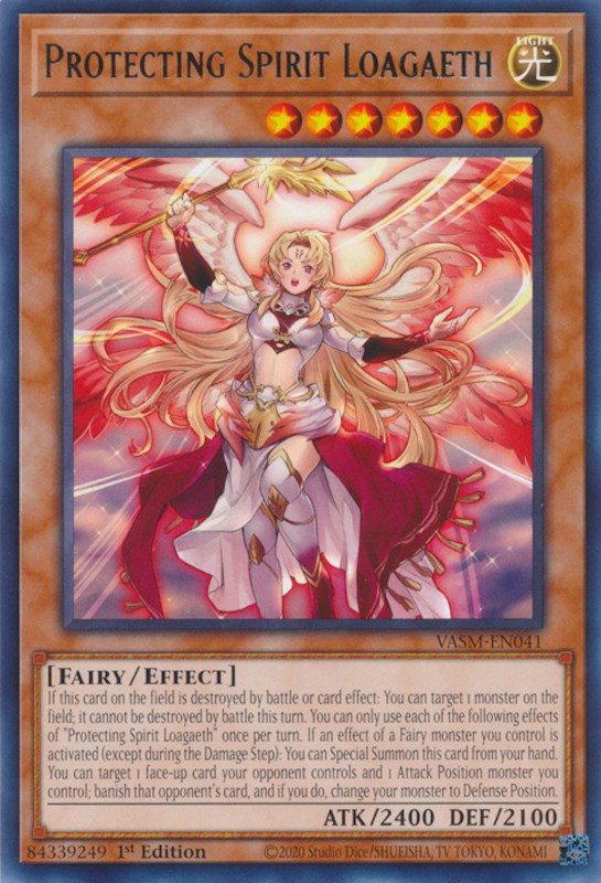 Protecting Spirit Loagaeth — Valiant Smashers (VASM-041) Yu-Gi-Oh! card Main image