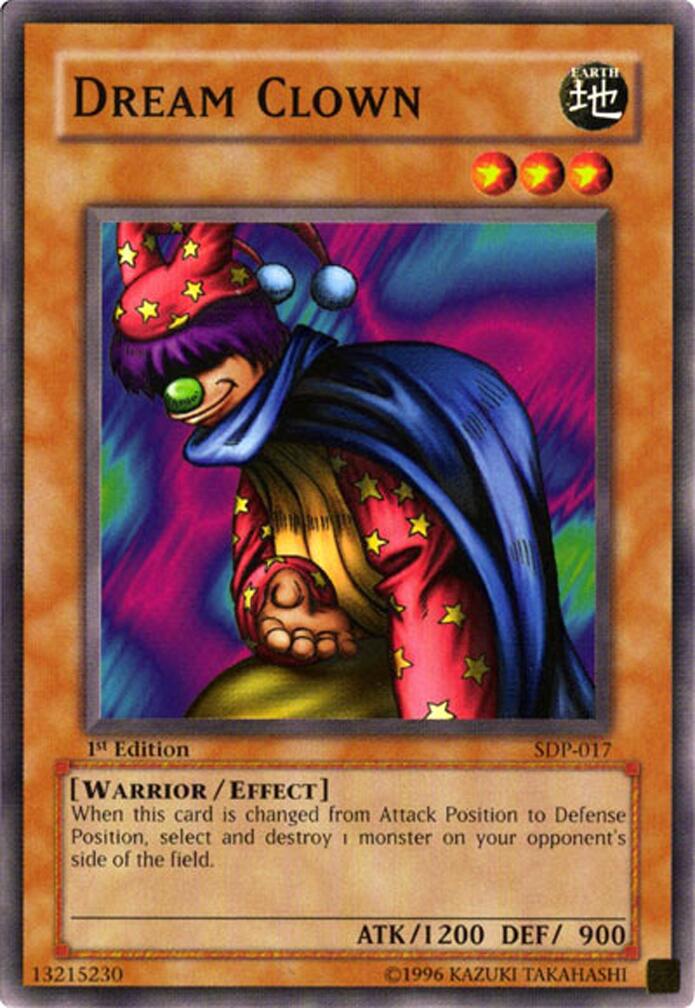 Dream Clown — Starter Deck: Pegasus (SDP-017) Yu-Gi-Oh! card Immagine principale del prodotto