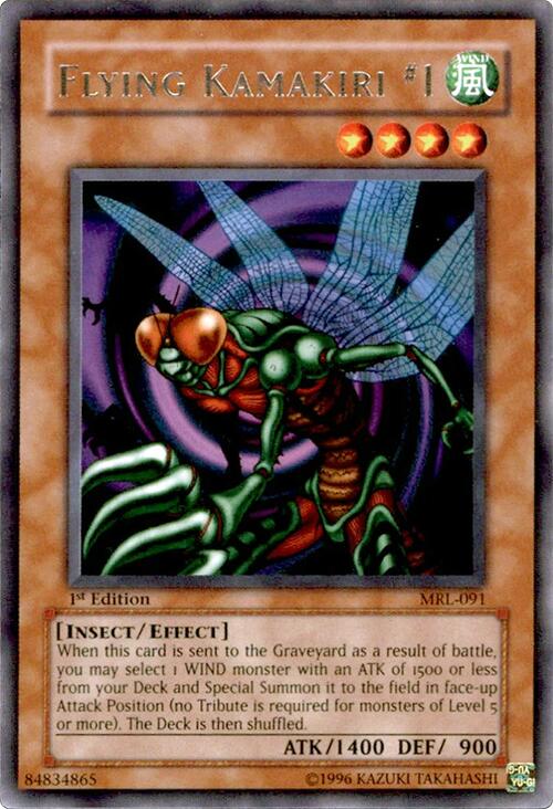 Flying Kamakiri #1 — Magic Ruler (MRL-091) Yu-Gi-Oh! card Imagen principal del producto