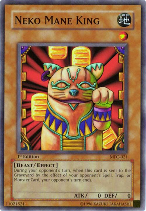 Neko Mane King — Magician's Force (MFC-021) Yu-Gi-Oh! card Immagine principale del prodotto