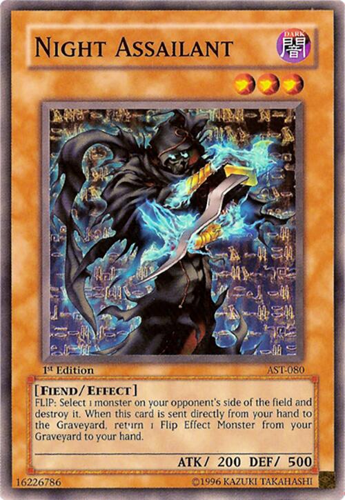 Night Assailant — Ancient Sanctuary (AST-080) Yu-Gi-Oh! card Hauptbild