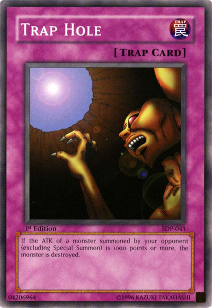 Trap Hole — Starter Deck: Pegasus (SDP-041) Yu-Gi-Oh! card Immagine principale del prodotto