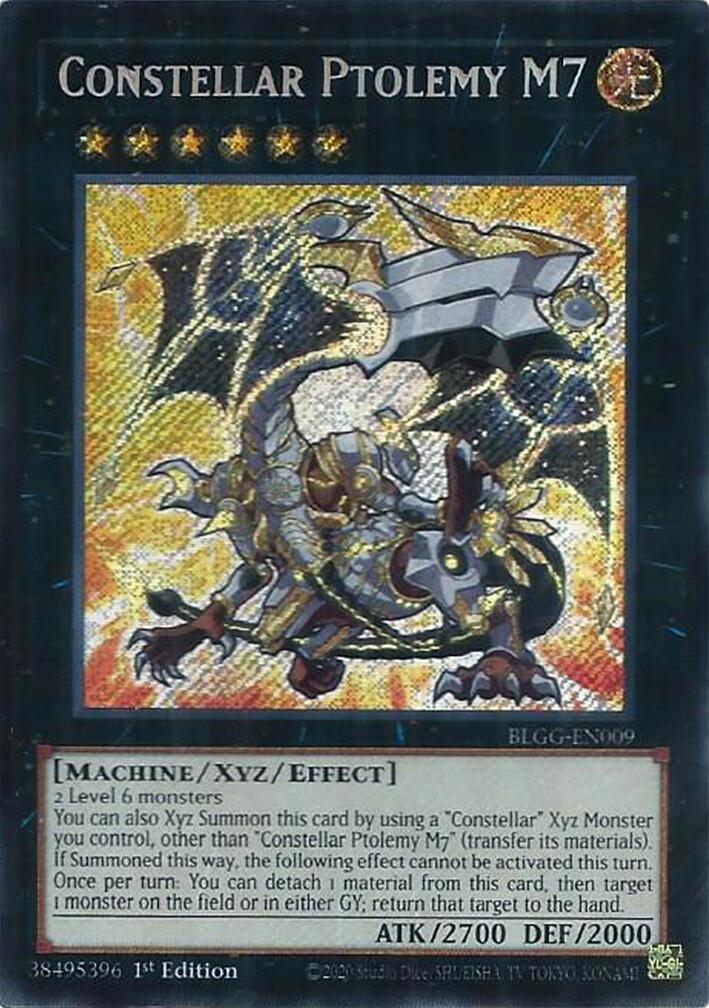 Constellar Ptolemy M7 — Battles of Legend: Glorious Gallery (BLGG-009) Yu-Gi-Oh! card
