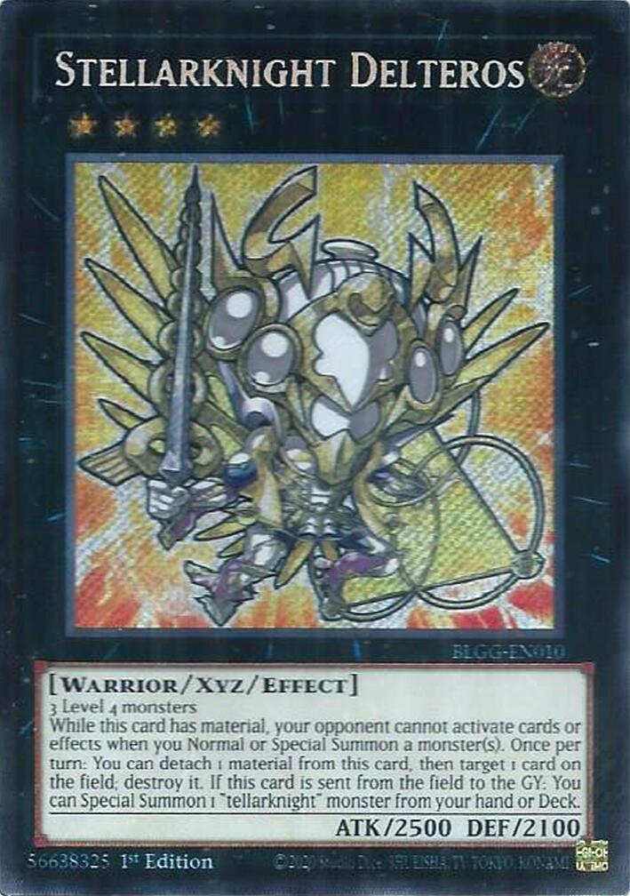 Stellarknight Delteros — Battles of Legend: Glorious Gallery (BLGG-010) Yu-Gi-Oh! card