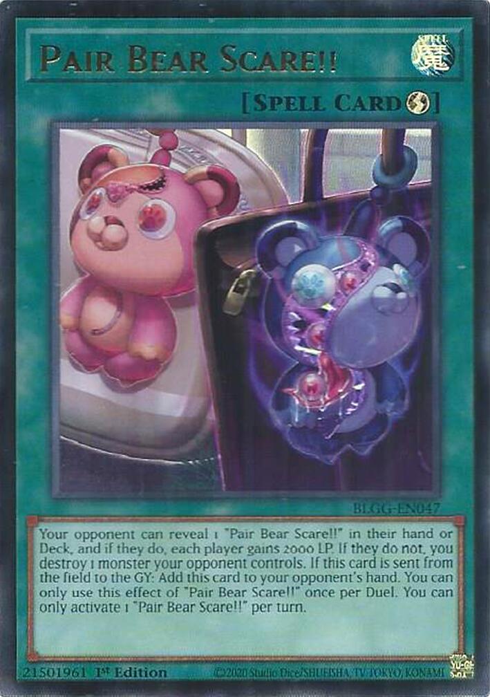 Pair Bear Scare!! — Battles of Legend: Glorious Gallery (BLGG-047) Yu-Gi-Oh! card