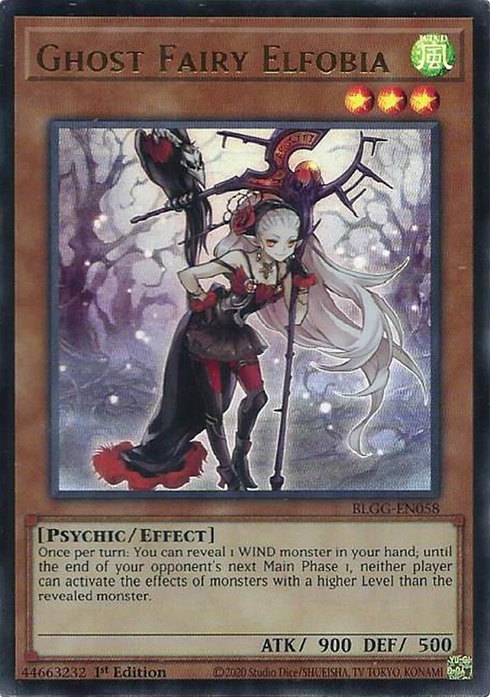Ghost Fairy Elfobia — Battles of Legend: Glorious Gallery (BLGG-058) Yu-Gi-Oh! card