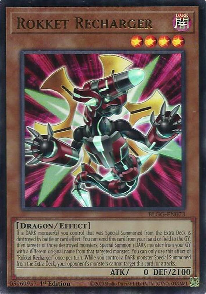 Rokket Recharger — Battles of Legend: Glorious Gallery (BLGG-073) Yu-Gi-Oh! card