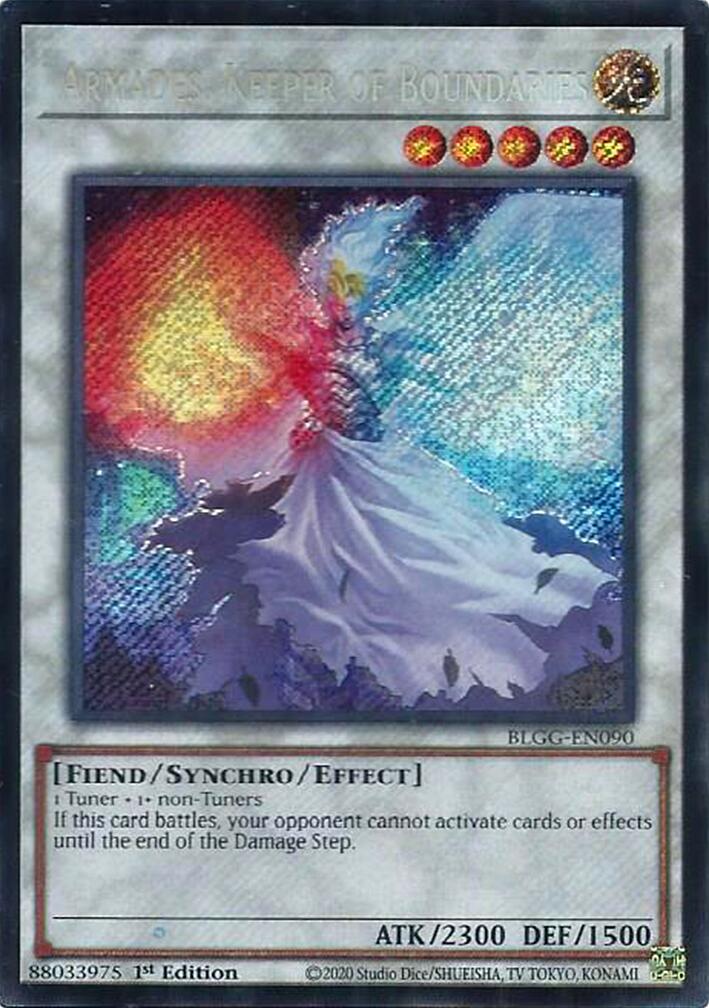 Armades, Keeper of Boundaries — Battles of Legend: Glorious Gallery (BLGG-090) Yu-Gi-Oh! card Main image