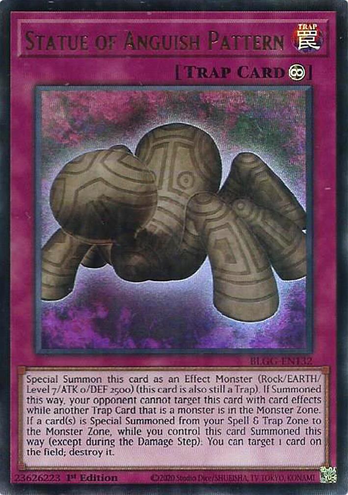Statue of Anguish Pattern — Battles of Legend: Glorious Gallery (BLGG-132) Yu-Gi-Oh! card Main image