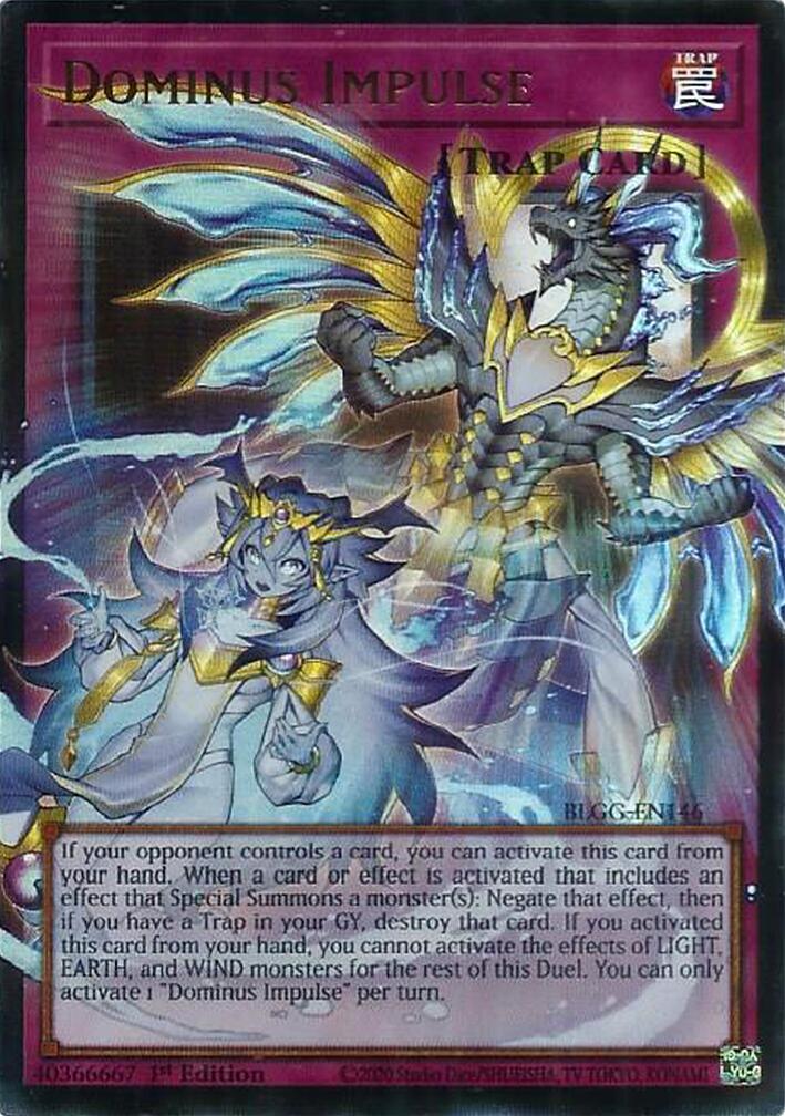 Dominus Impulse — Battles of Legend: Glorious Gallery (BLGG-146) Yu-Gi-Oh! card Main image