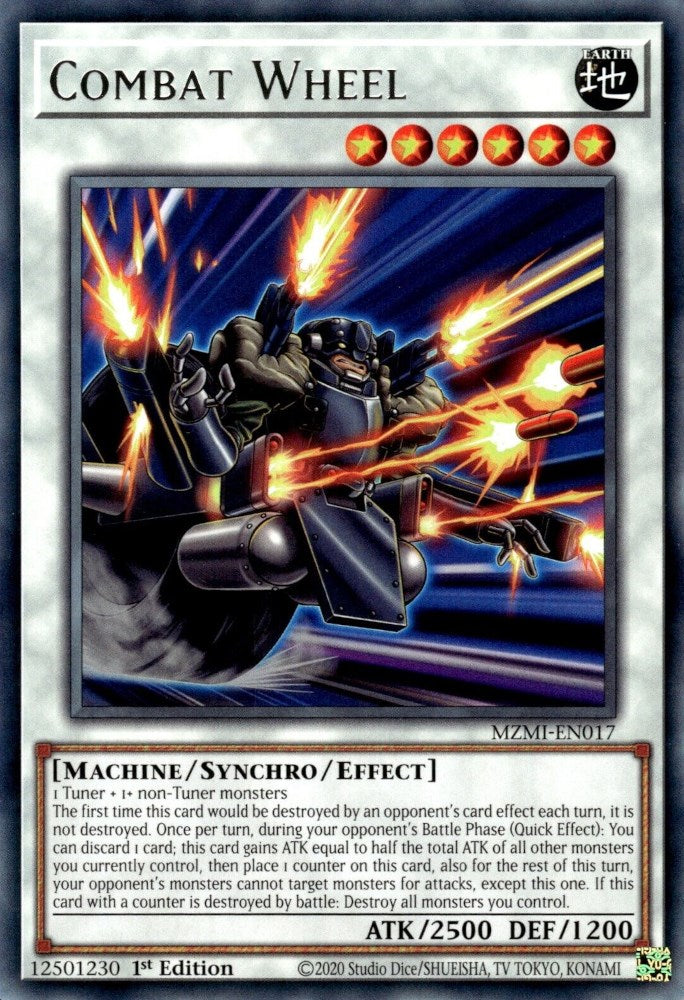 Combat Wheel — Maze of Millennia (MZMI-017) Yu-Gi-Oh! card