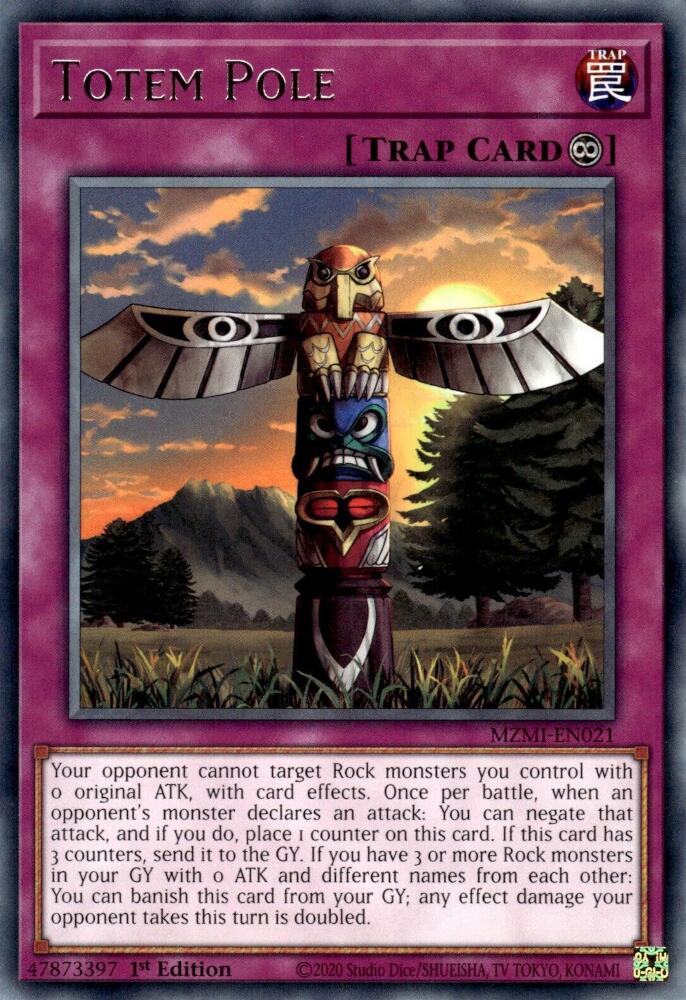 Totem Pole — Maze of Millennia (MZMI-021) Yu-Gi-Oh! card