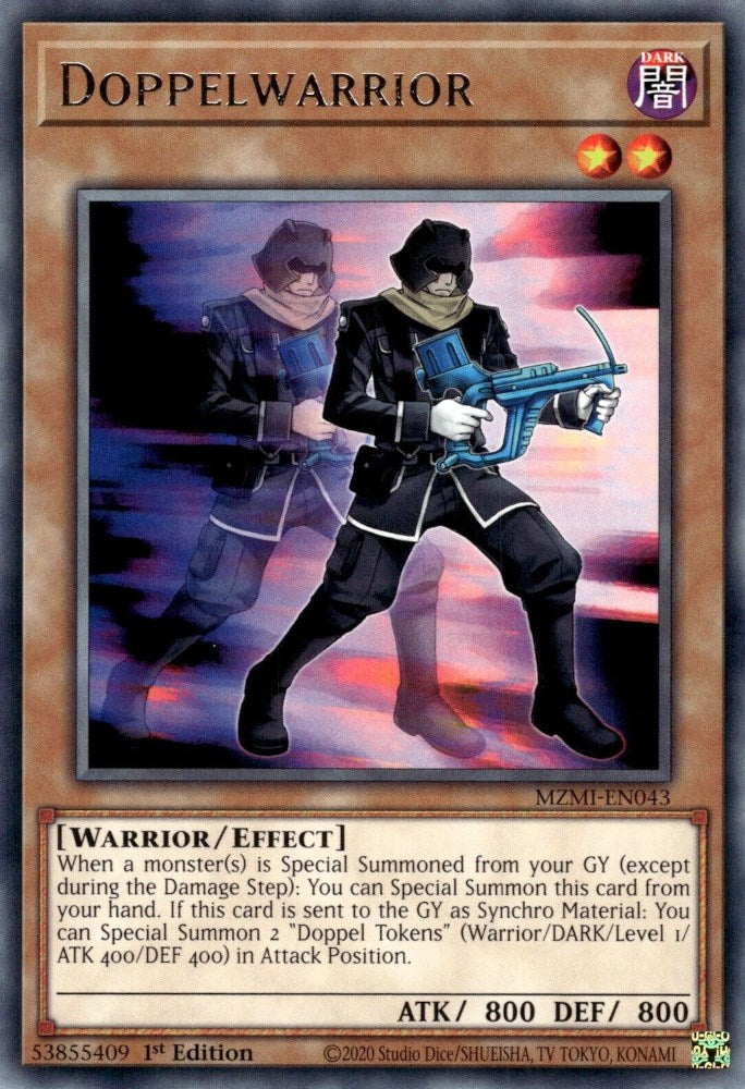 Doppelwarrior — Maze of Millennia (MZMI-043) Yu-Gi-Oh! card Hauptbild