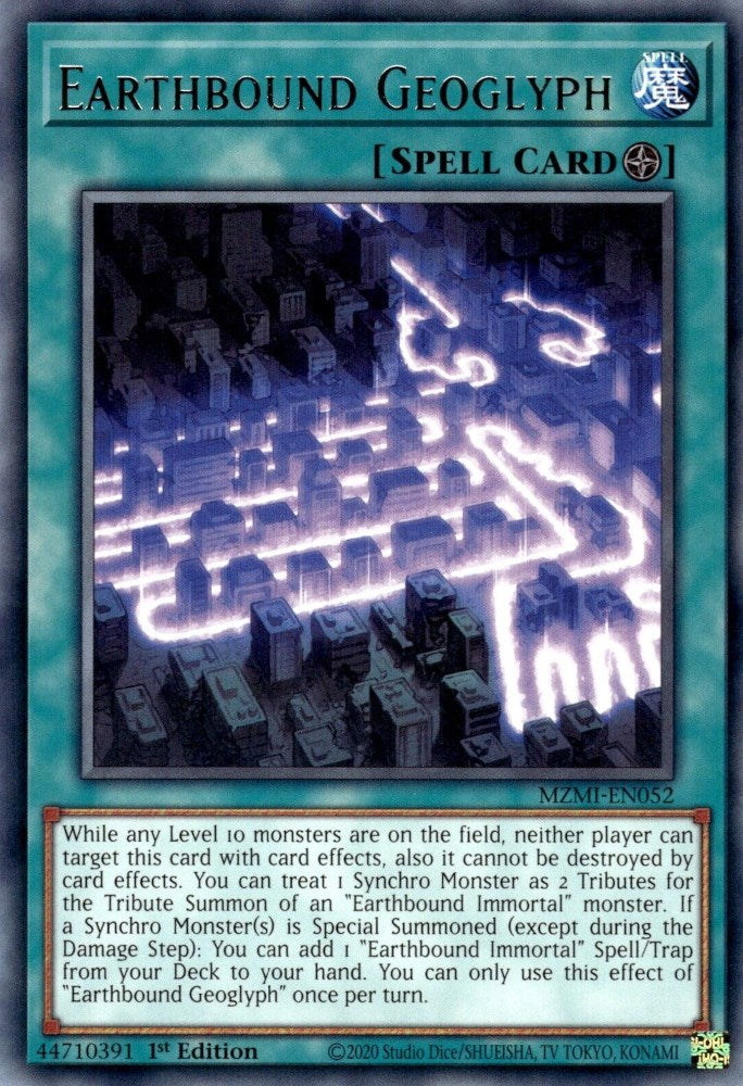 Earthbound Geoglyph — Maze of Millennia (MZMI-052) Yu-Gi-Oh! card