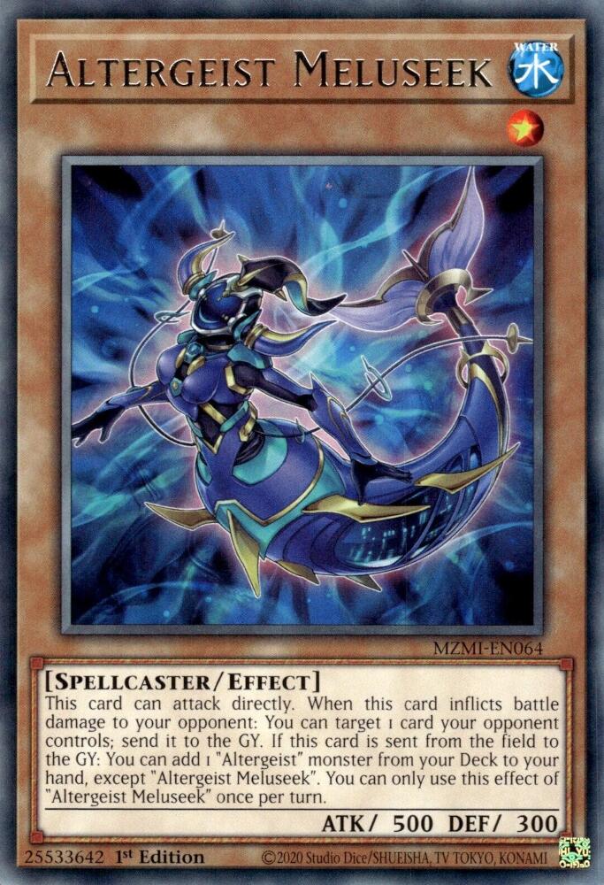 Altergeist Meluseek — Maze of Millennia (MZMI-064) Yu-Gi-Oh! card