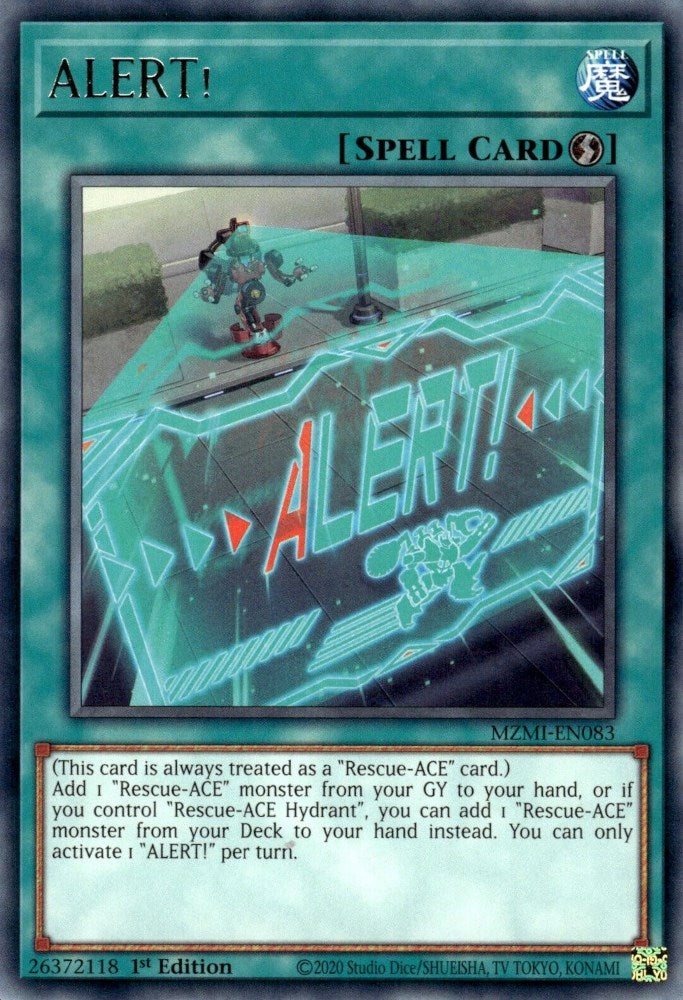 ALERT! — Maze of Millennia (MZMI-083) Yu-Gi-Oh! card
