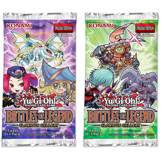 Yu-Gi-Oh! Battles of Legend: Glorious Gallery booster pack