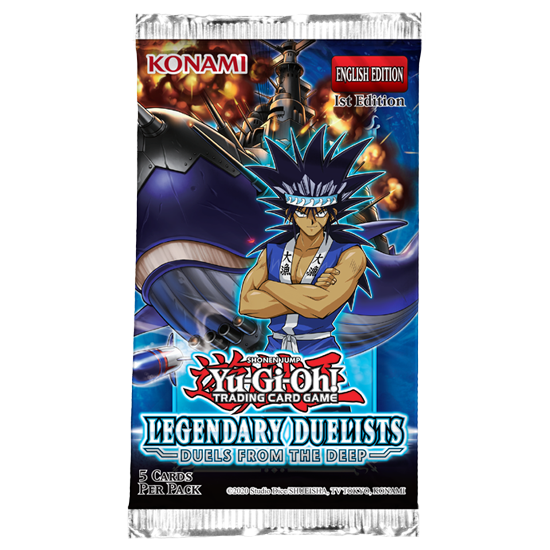 Yu-Gi-Oh! Legendary Duelists: Duels From the Deep booster pack
