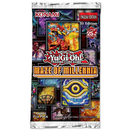 Yu-Gi-Oh! Maze of Millennia booster pack