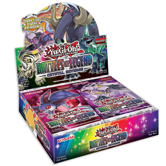 Yu-Gi-Oh! Battles of Legend: Crystal Revenge display box