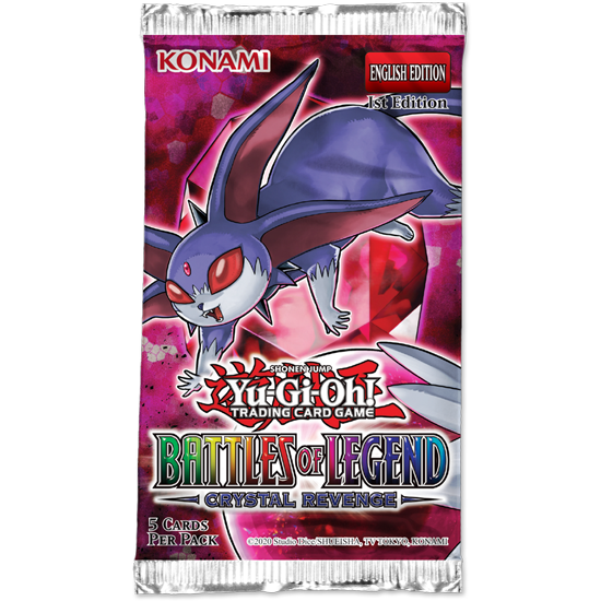 Yu-Gi-Oh! Battles of Legend: Crystal Revenge booster pack variant 2