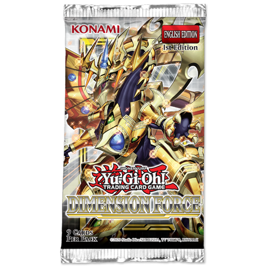 Yu-Gi-Oh! Dimension Force booster pack