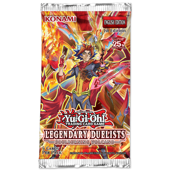 Yu-Gi-Oh! Legendary Duelist 10: Soulburning Volcano booster pack