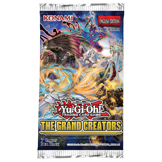Yu-Gi-Oh! The Grand Creators sleeved booster