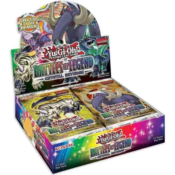 Yu-Gi-Oh Battle of Legends Crystal Revenge Booster Box 4012927948040