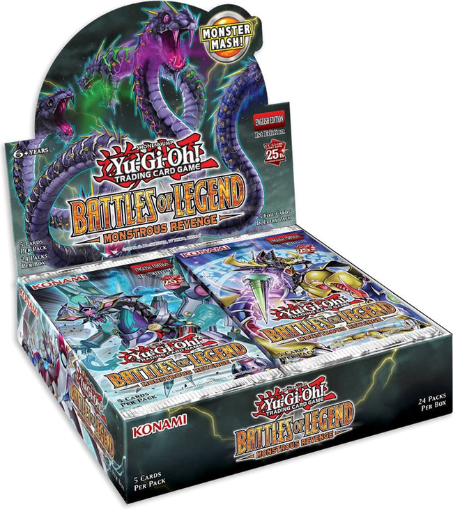 Yu-Gi-Oh - Battles of Legend: Monstrous Revenge Booster Box 4012927164754 Hover Image